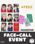 [Event Album][JONHO] ATEEZ - GOLDEN HOUR [POCAALBUM Ver.] [RANDOM] [MAKESTAR] [LuckyDraw] [Facecall]-product_vendor,