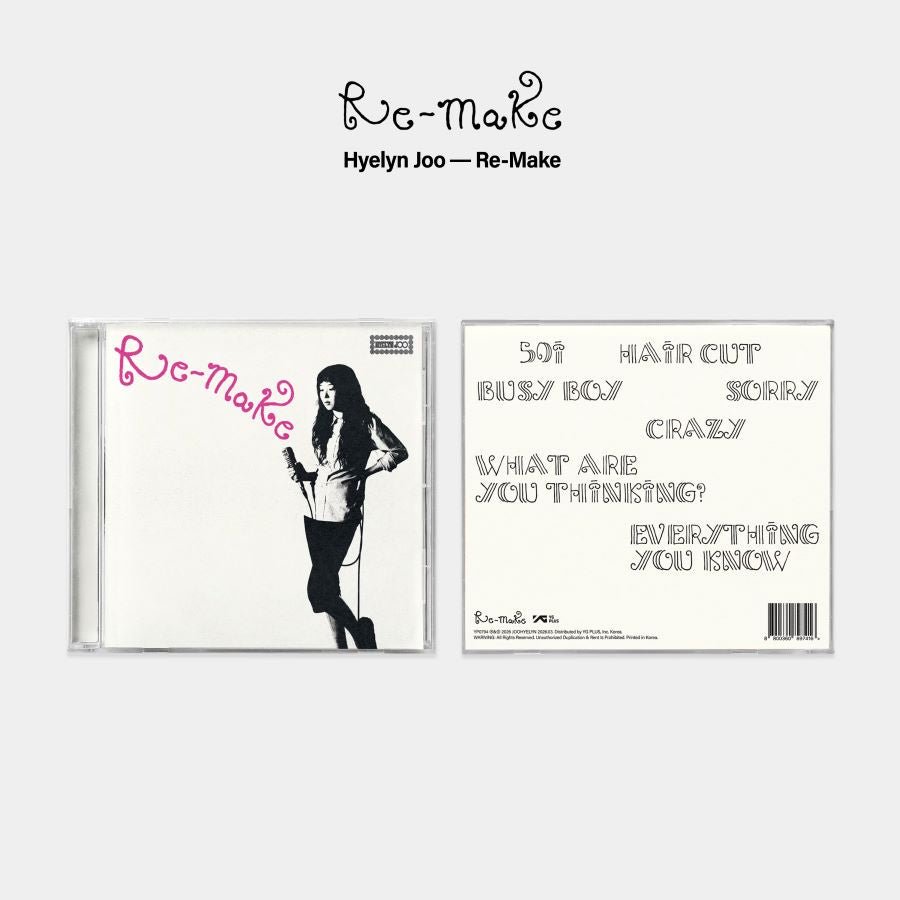 [Album]JOO HYERIN (주혜린) - Re - Make (CD) - product_vendor,
