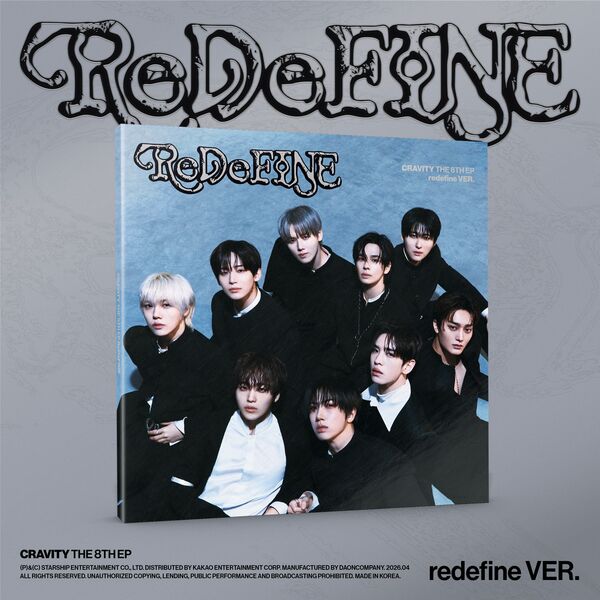 [Event Album][Jungmo] CRAVITY (크래비티) ReDeFINE (8th Mini Album) (redefine Ver.) [SOUNDWAVE] [🎥 1:1] [Facecall]-product_vendor, lowest price, EU shipping, Pre order benefit