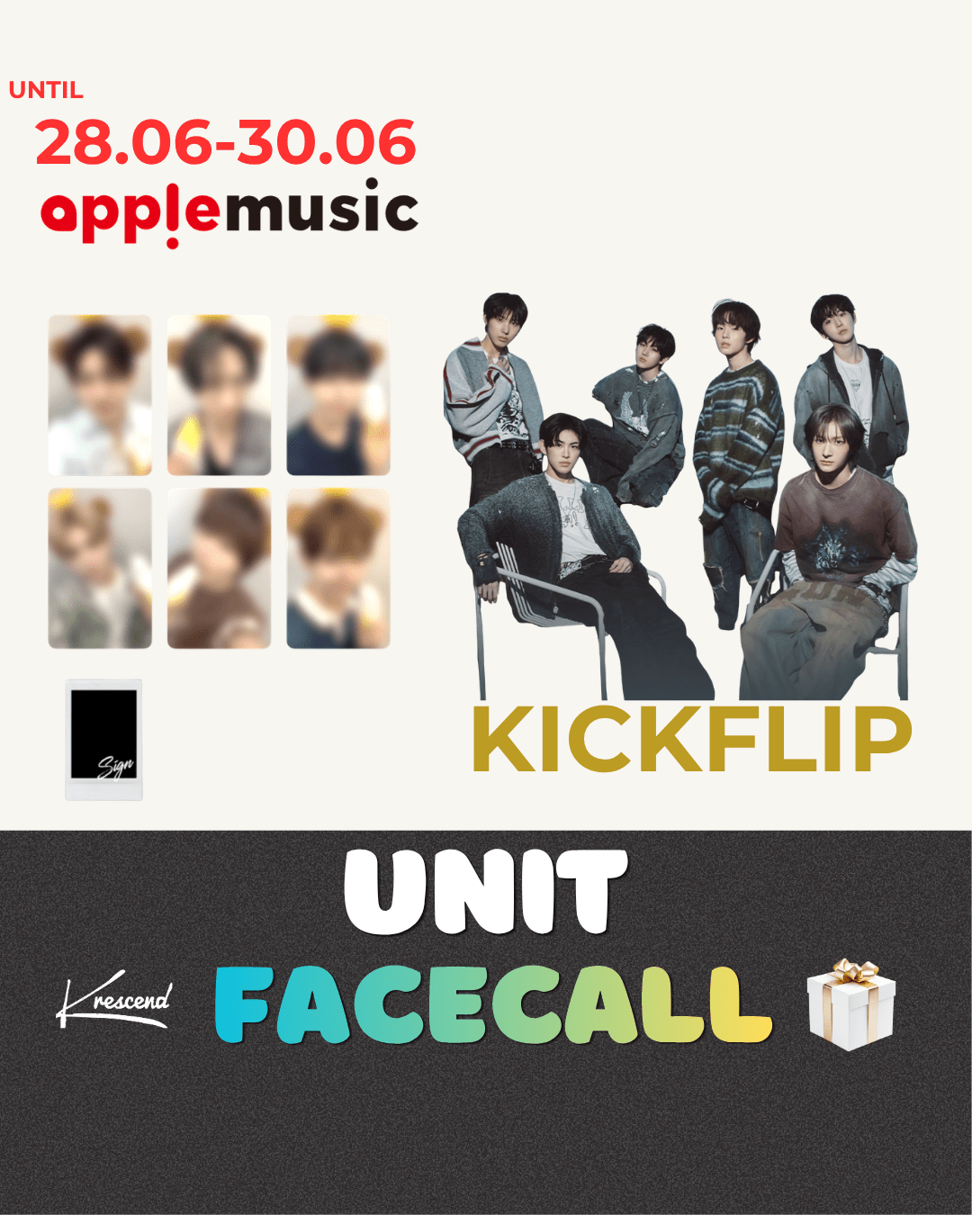 [Event Album][Juwang-Donghwa] KICKFLIP - My First Kick [My First Trip Ver.] [APPLE MUSIC] [LuckyDraw] [Facecall]-product_vendor,FULL lowest price, EU shipping, Pre order benefit
