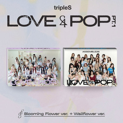 [Album]TRIPLES (트리플에스) - LOVE&amp;POP pt.1 [RANDOM] [APPLE MUSIC][LUCKY DRAW] - product_vendor,