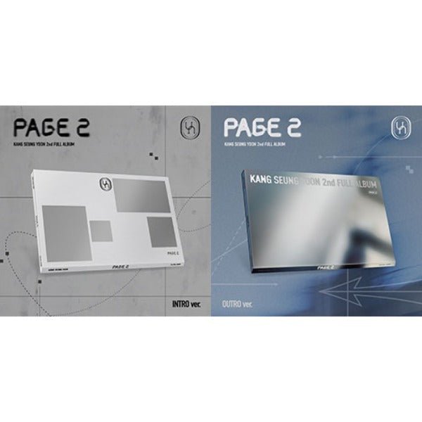 [Album]KANG SEUNG YOON - PAGE 2 (2nd FULL ALBUM) [2 versions set] - product_vendor,