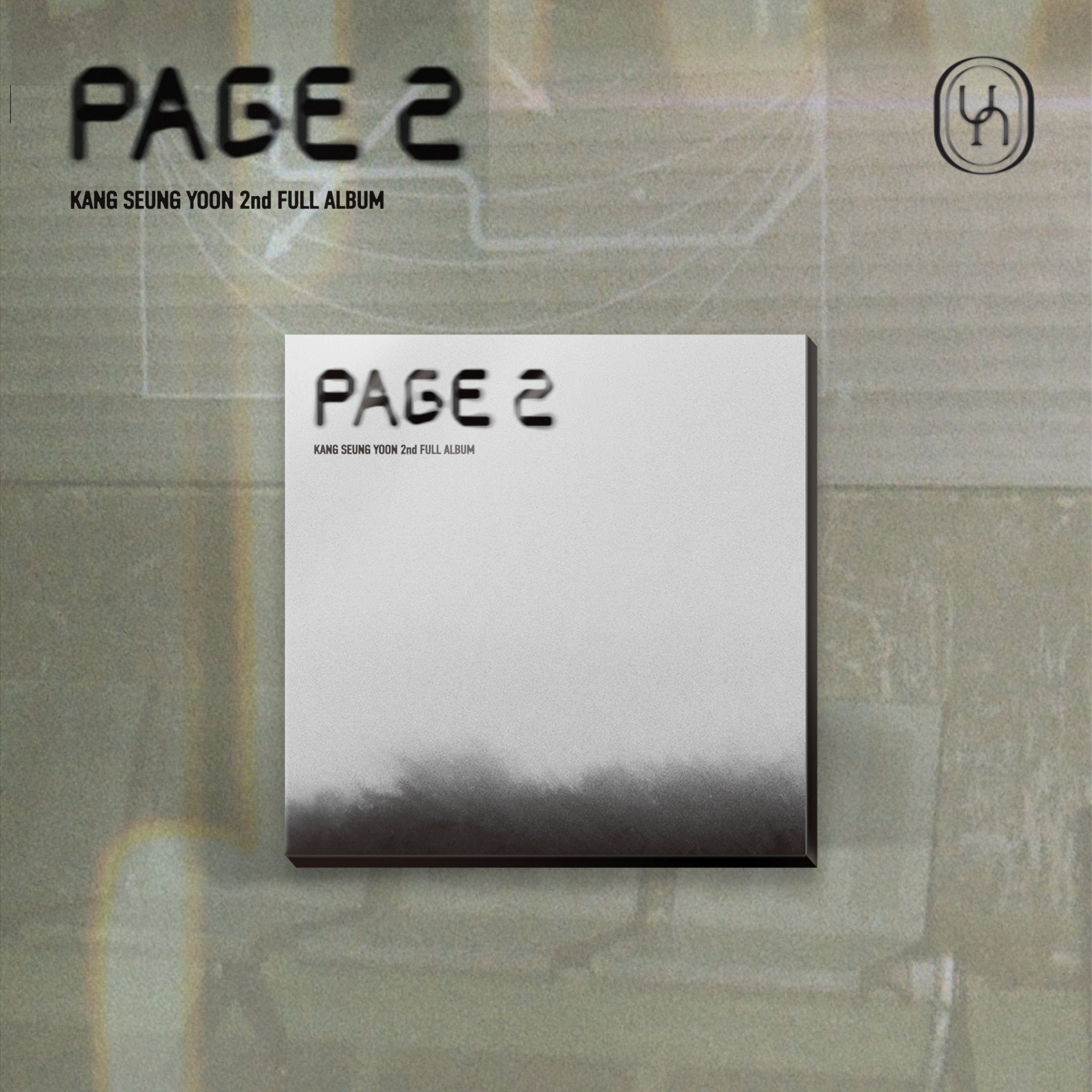 [Album]KANG SEUNG YOON - PAGE 2 (2nd FULL ALBUM) [BEHIND Ver.] - product_vendor,