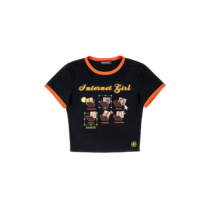 Katseye - baby s/s t-shirts (black) 1
