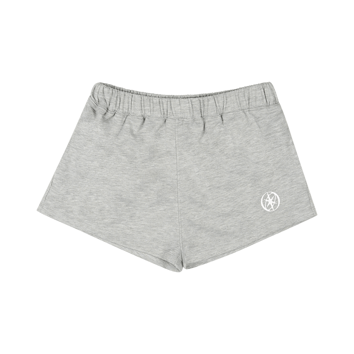 KATSEYE - eyekons gray sweat shorts 1