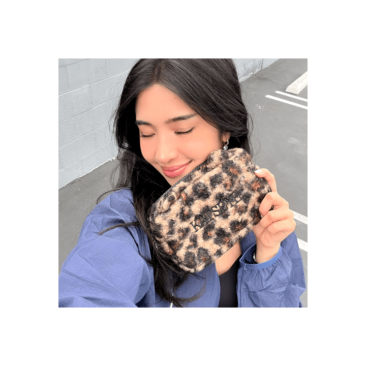 katseye - katseye fuzzy ear pouch 1