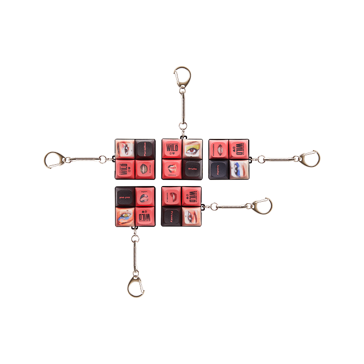 KATSEYE - keypad keyring 1