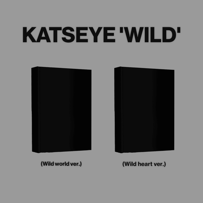 [Album]KATSEYE (캣츠아이) WILD [Wild world Ver. / Wild heart Ver. / 2 versions set RANDOM] - product_vendor,