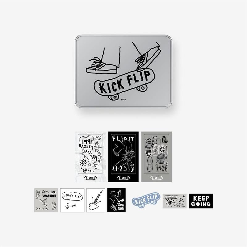KICKFLIP - sticker pack - [flip it, kick it!] pop-up store 1