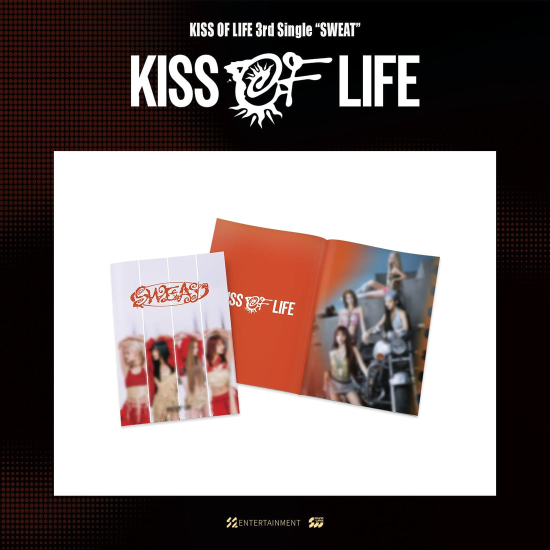 KISS OF LIFE - kiss of life - 3rd single "sweat" pop-up md 09. behind mini photobook 2