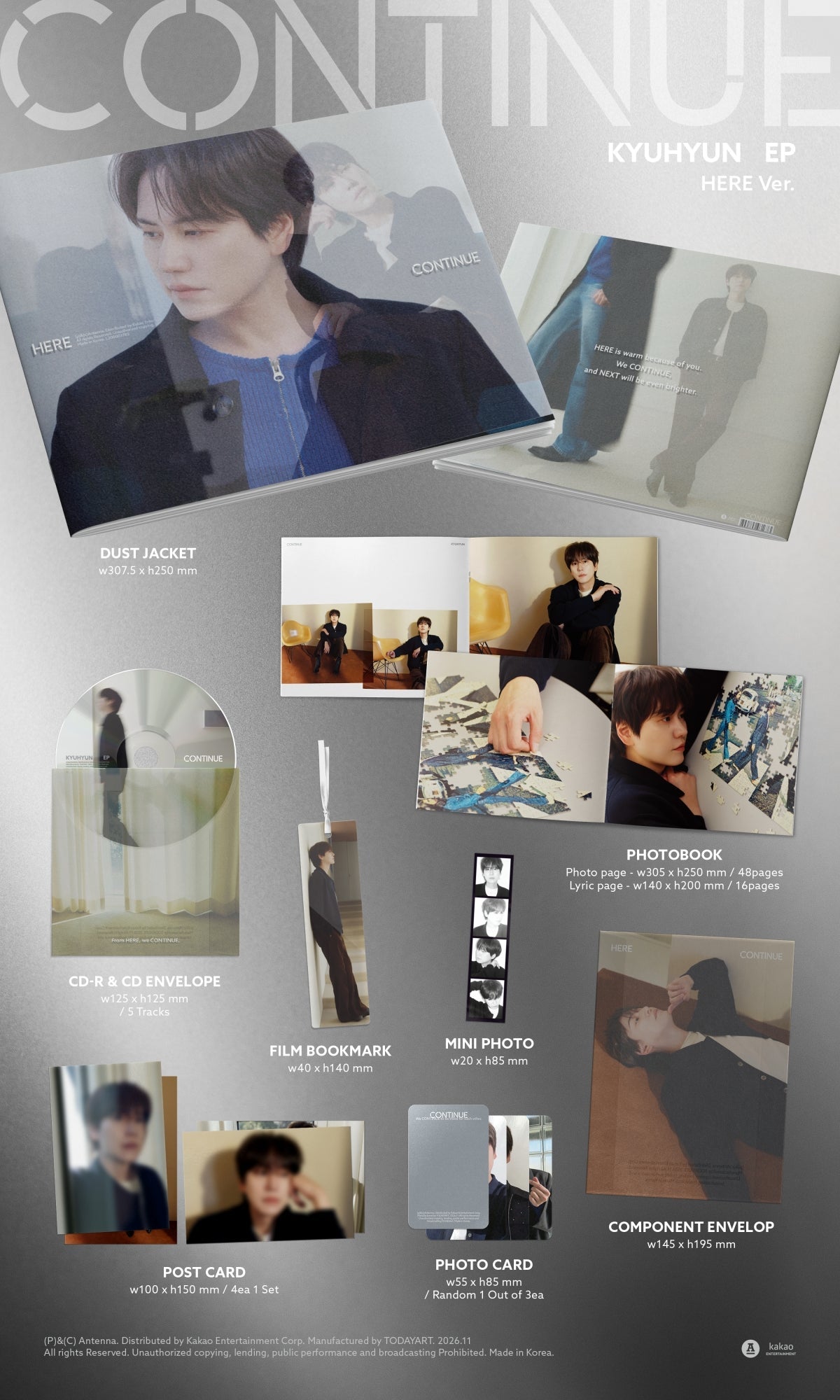 [album]KYUHYUN - CONTINUE [HERE Ver.]-