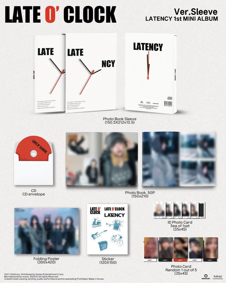 [Album]LATENCY 1st MiNi ALBUM &