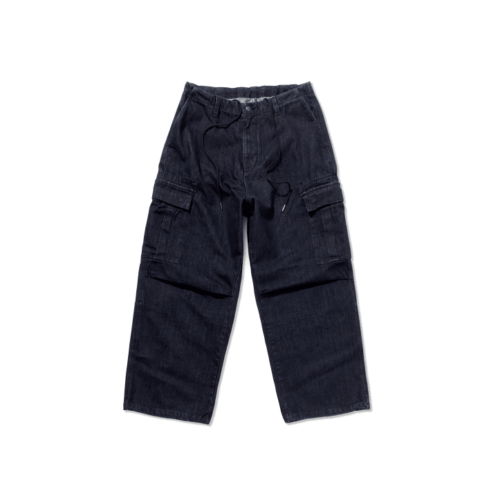 le sserafim - [le sserafim x hatchingroom] denim cargo pants 1