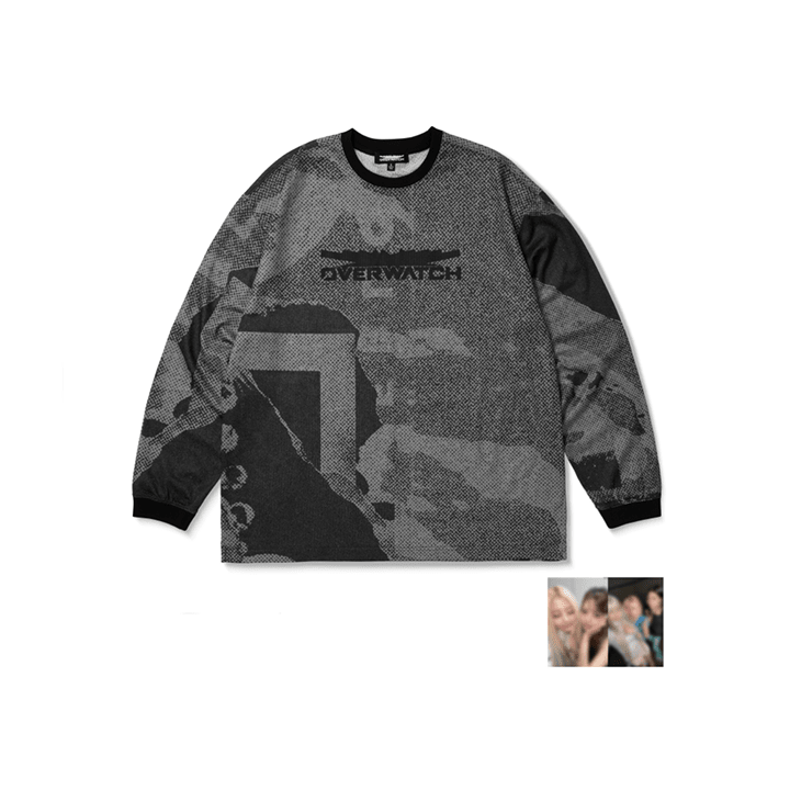 LE SSERAFIM - [le sserafim x overwatch] long sleeve jersey 1