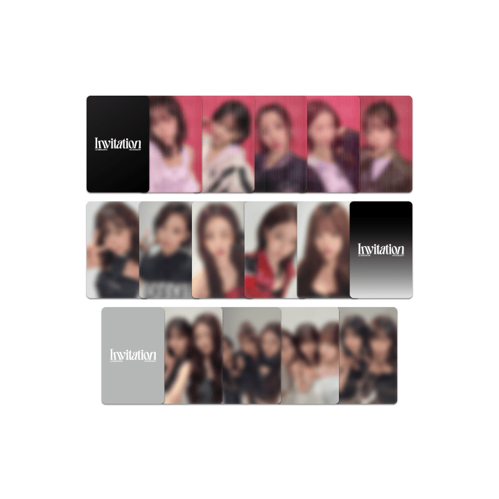 LE SSERAFIM - lenticular photocard pack 1