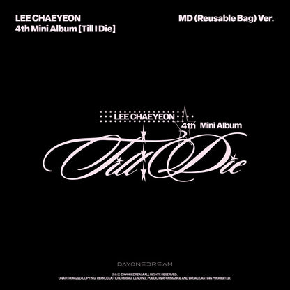[Album]LEE CHAEYEON Till I Die (Album) (Reusable Bag Ver.) - product_vendor,