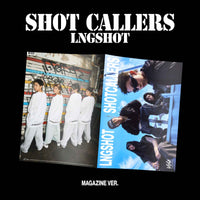 LNGSHOT (롱샷) - SHOT CALLERS EP Album [Magazine Ver.]