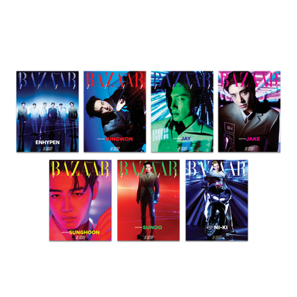 [Visual Goods][MAGAZINE] ENHYPEN - BAZAAR STAR : The Cosmic [CHOOSE]-product_vendor,NO POB lowest price, EU shipping, Pre order benefit