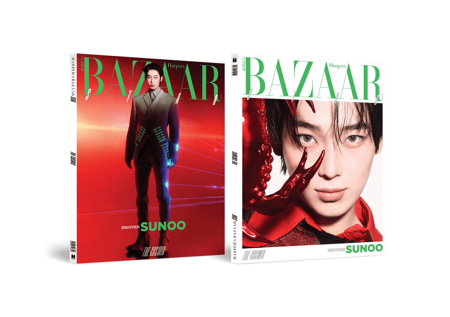 [Visual Goods][MAGAZINE] ENHYPEN - BAZAAR STAR : The Cosmic [CHOOSE]-product_vendor,NO POB lowest price, EU shipping, Pre order benefit
