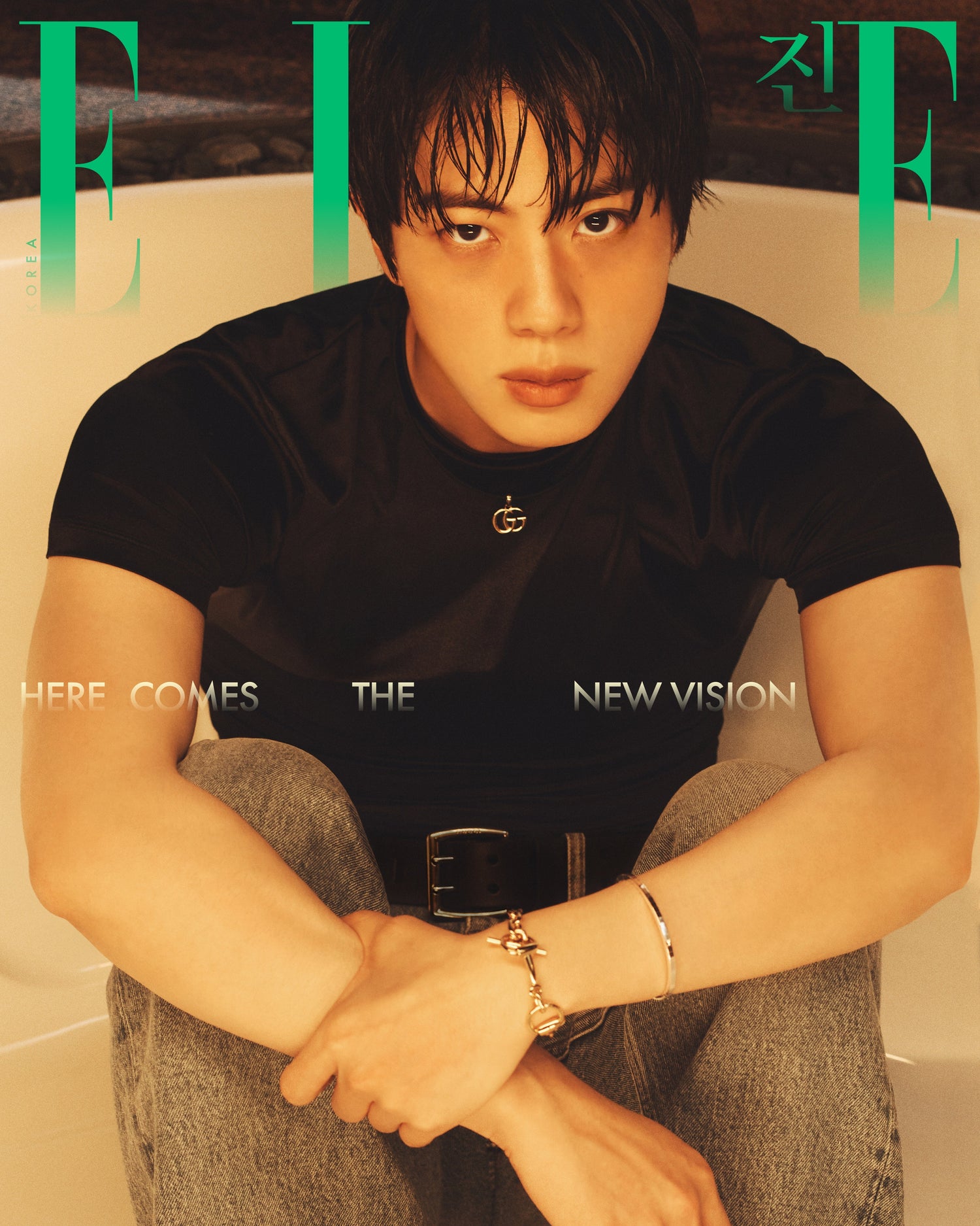 [Visual Goods][MAGAZINE] JIN - elle (August 2026) [SET]-product_vendor, lowest price, EU shipping, Pre order benefit