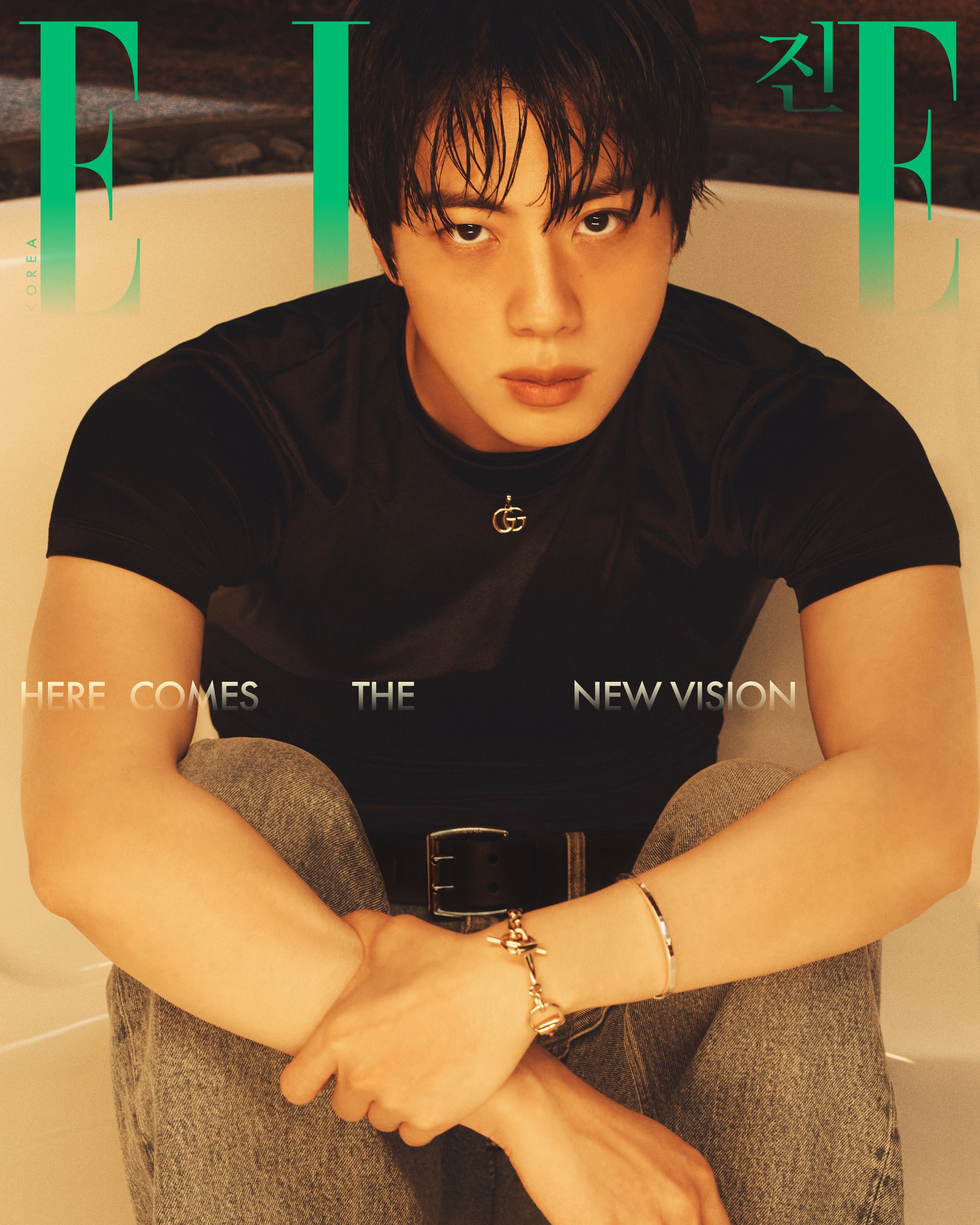 [Visual Goods][MAGAZINE] JIN - elle (August 2026) [SET]-product_vendor, lowest price, EU shipping, Pre order benefit