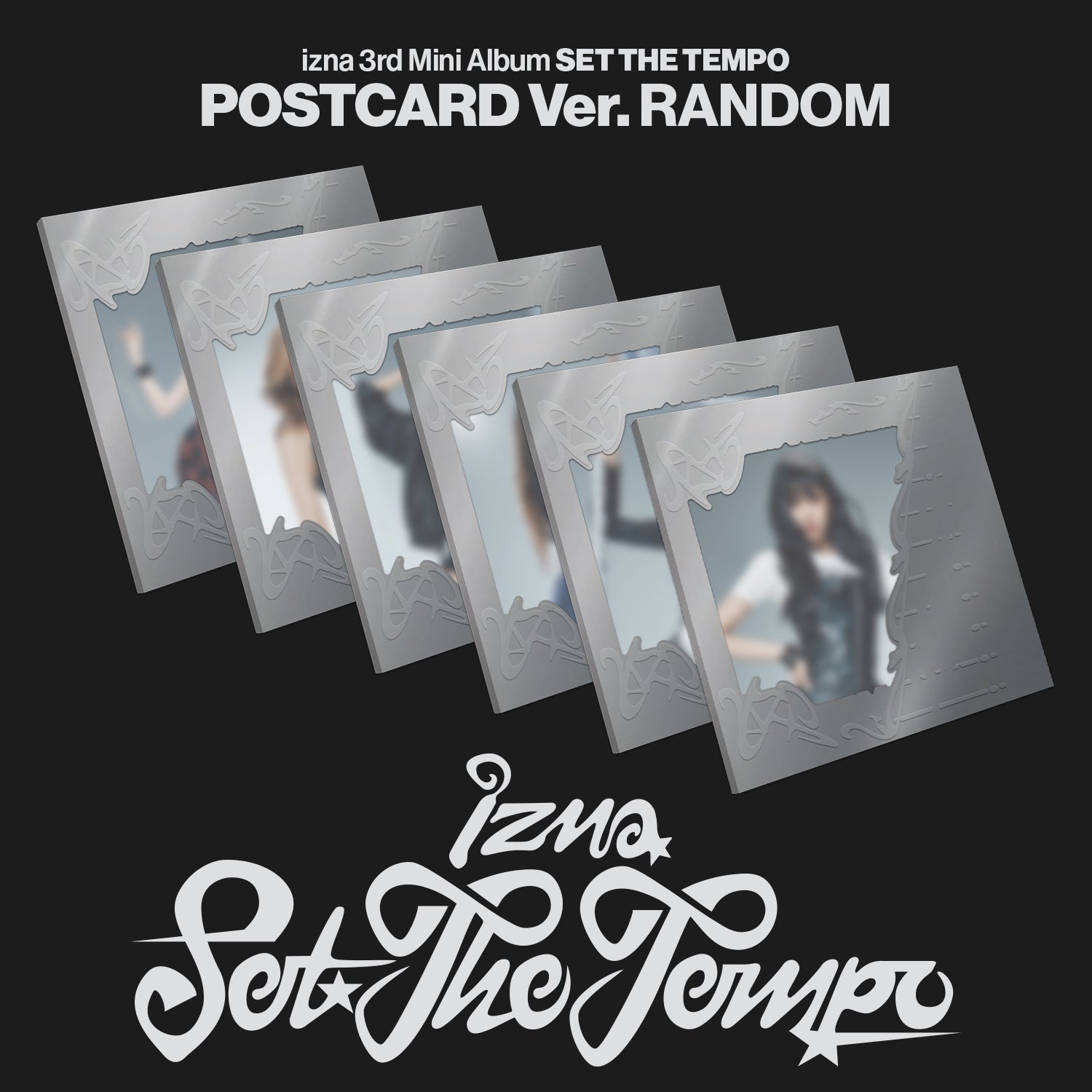[Album]IZNA - SET THE TEMPO [POSTCARD Ver.] [RANDOM] - product_vendor,