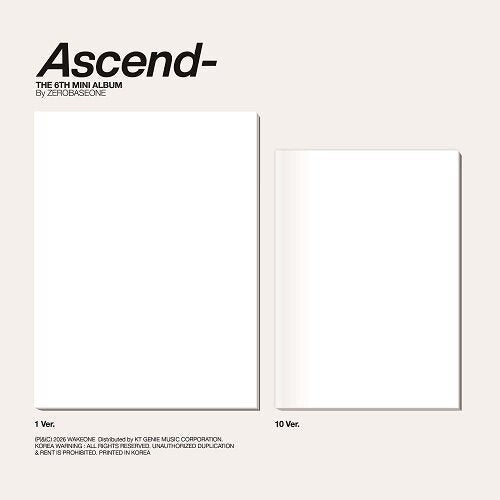 [Album][MAKESTAR] [LUCKY DRAW] ZEROBASEONE - Ascend - (The 6th Mini Album) [Photobook Ver.] [SET] - product_vendor,
