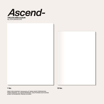 [Album][MAKESTAR] [LUCKY DRAW] ZEROBASEONE - Ascend - (The 6th Mini Album) [Photobook Ver.] [SET] - product_vendor,