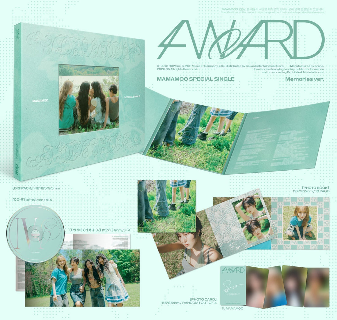 [Album]MAMAMOO - 4WARD (Special Single) [CHOOSE] - product_vendor,NO POB