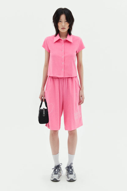 MATIN KIM - baby sporty tote bag in black 4