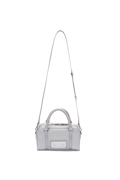 MATIN KIM - baby sporty tote bag in light grey 4