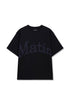 MATIN KIM - big arch logo top for men in black 1