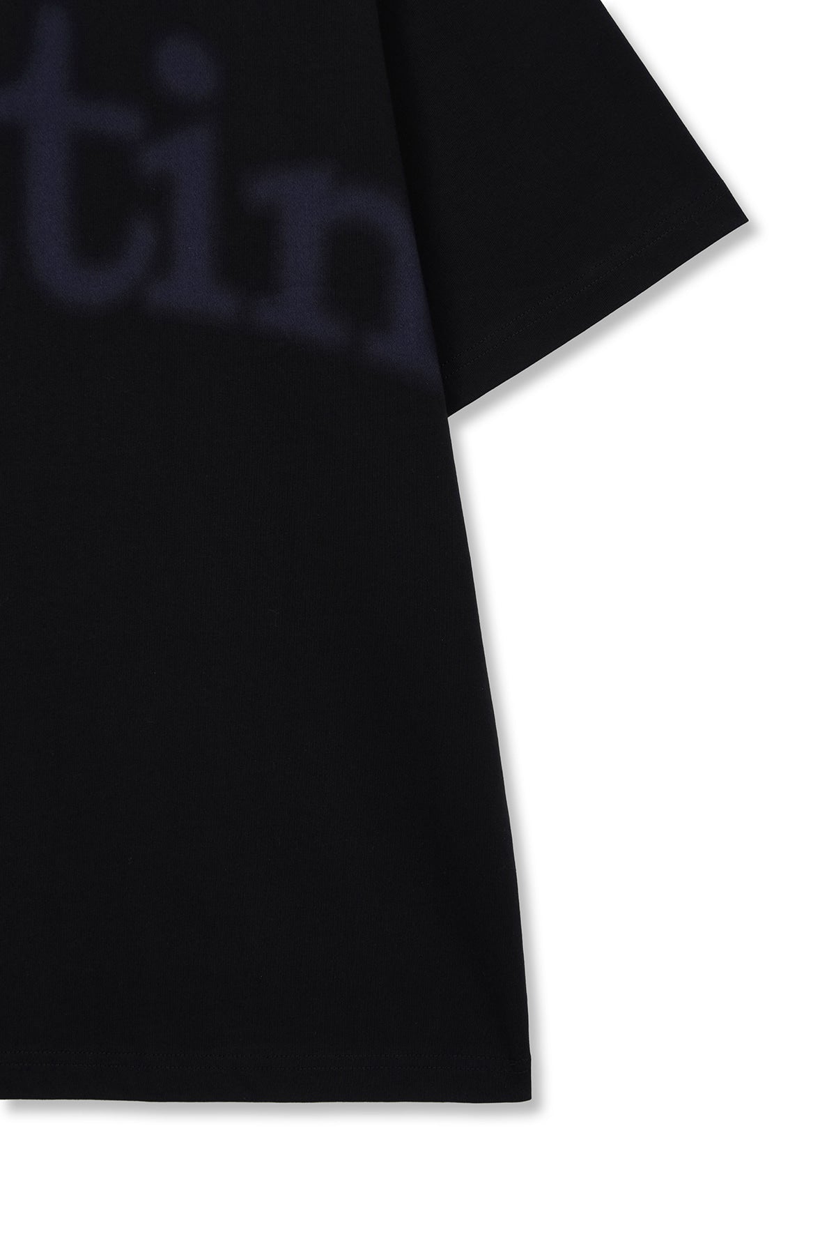 MATIN KIM - big arch logo top for men in black 6