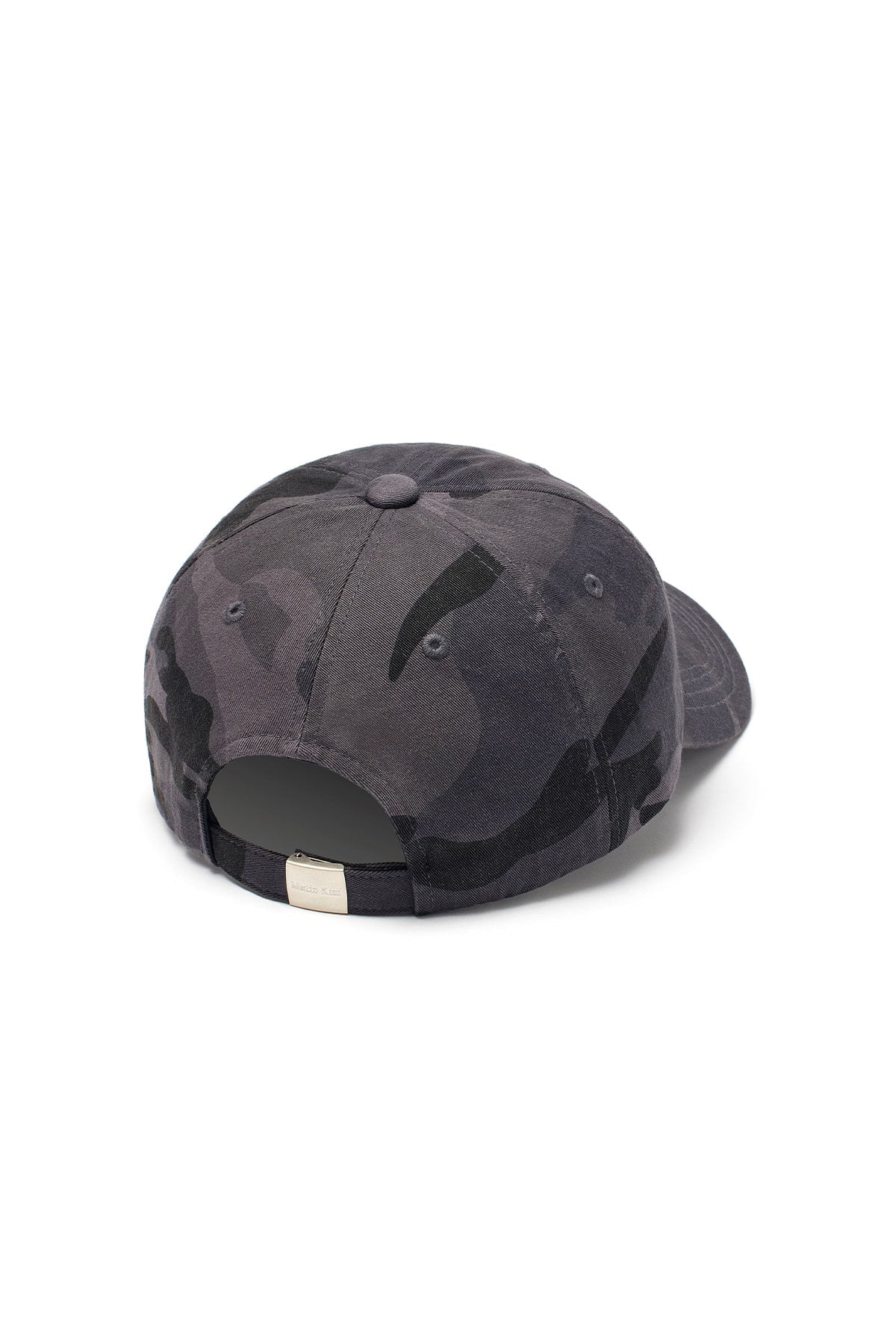 MATIN KIM - camouflage logo ball cap in charcoal 8