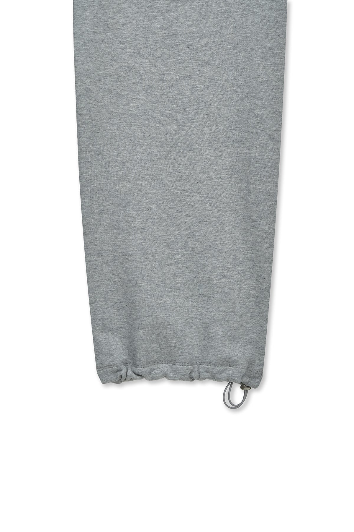 MATIN KIM - essential logo sweatpants in grey 6