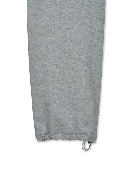 MATIN KIM - essential logo sweatpants in grey 6