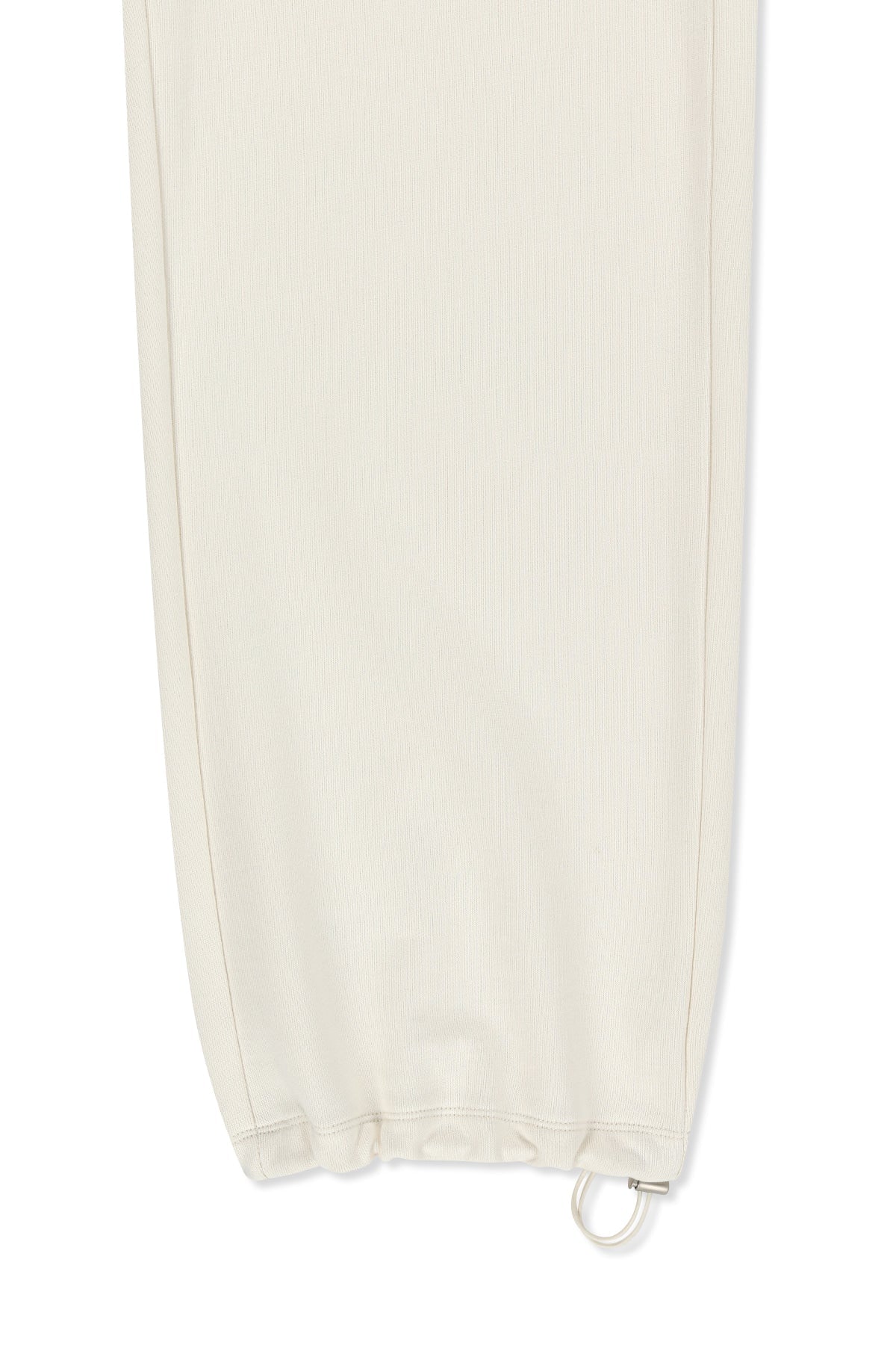 MATIN KIM - essential logo sweatpants in ivory 6