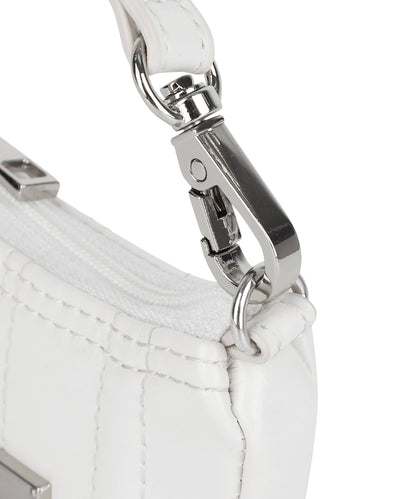 MATIN KIM - half shirring ribbon charm in ivory 6