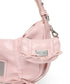 MATIN KIM - half shirring ribbon charm in light pink 1