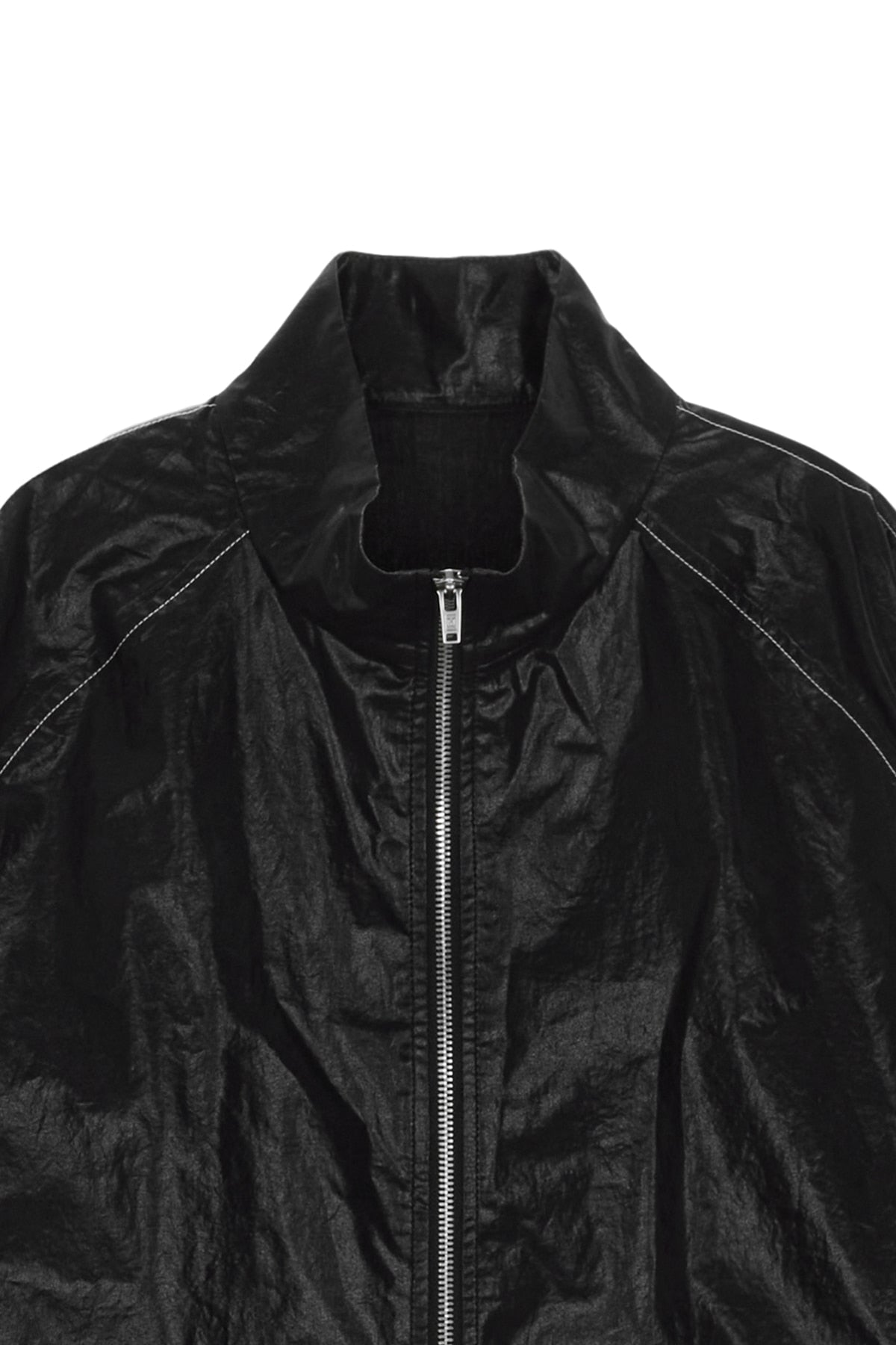 MATIN KIM - logo coating jumper for men in black 8