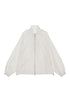 MATIN KIM - logo coating jumper for men in ivory 1