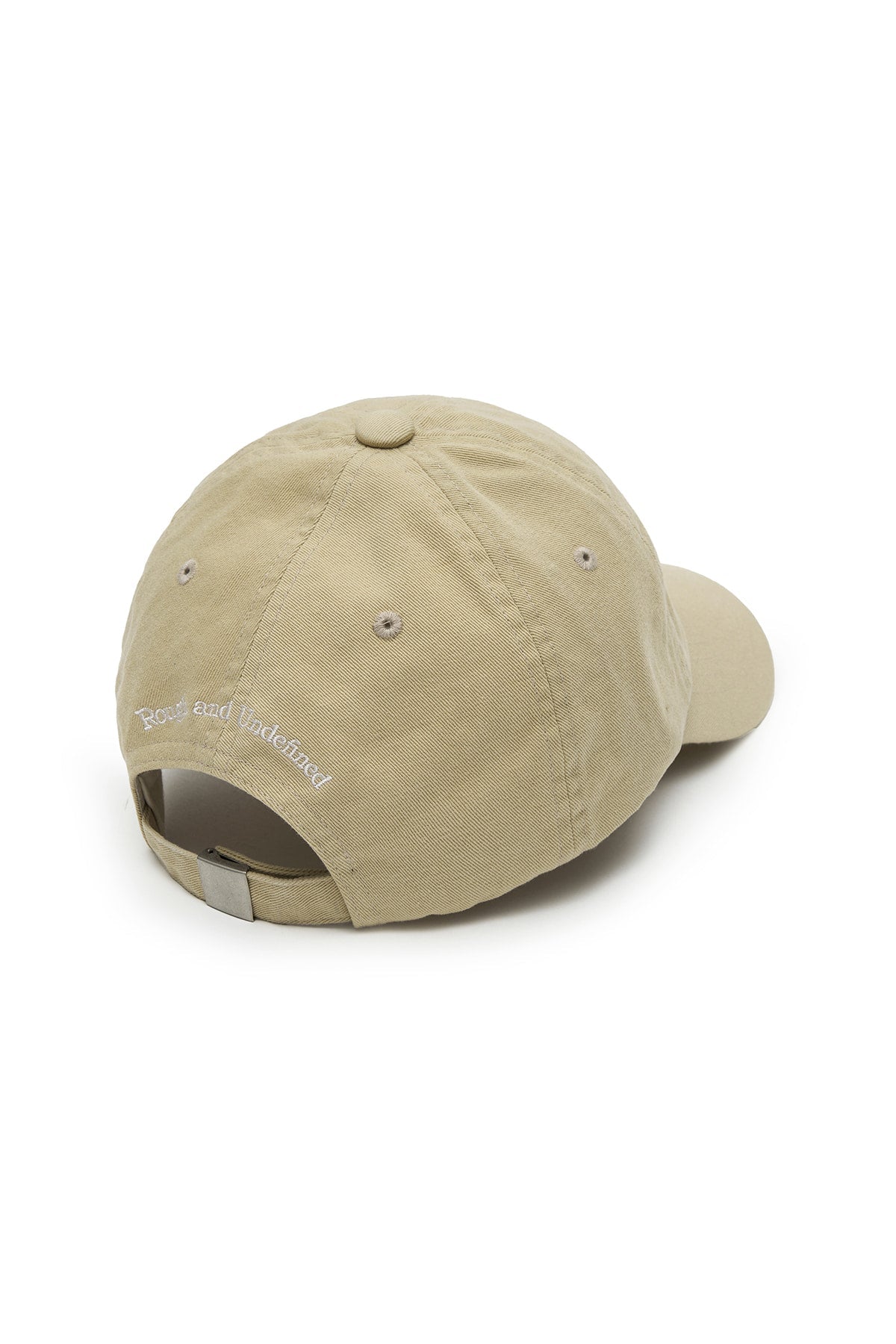 MATIN KIM - matin block logo ball cap in beige 3