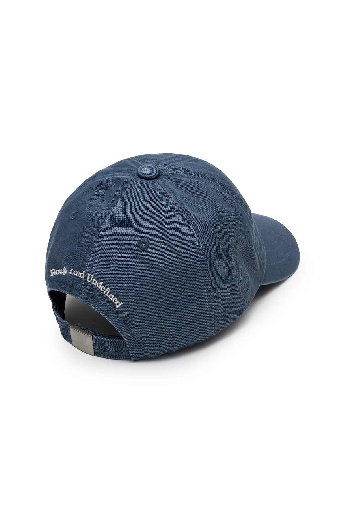 MATIN KIM - matin block logo ball cap in smoke blue 3