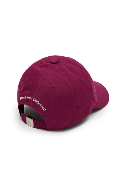 MATIN KIM - matin block logo ball cap in violet 3