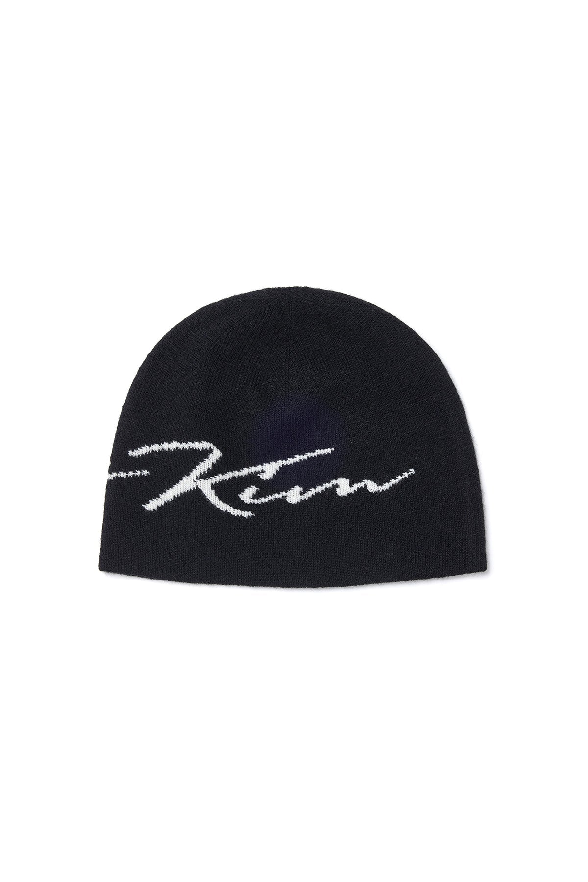 MATIN KIM - matin logo script beanie in black 6