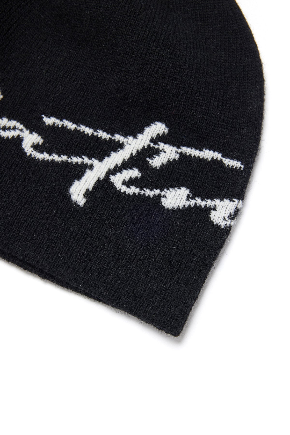 MATIN KIM - matin logo script beanie in black 4