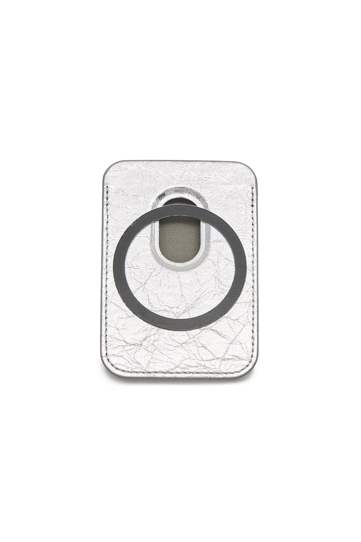 MATIN KIM - matin magnetic card wallet in silver 6