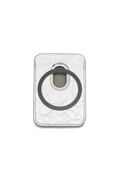MATIN KIM - matin magnetic card wallet in silver 7