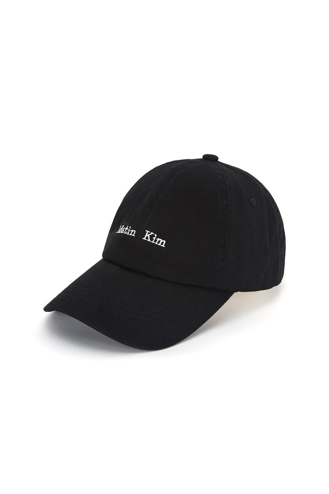MATIN KIM - matin mini classic logo ball cap in black 2