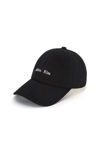 MATIN KIM - matin mini classic logo ball cap in black 2